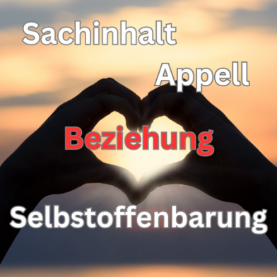 Kommunikationsmodell mit Fokus auf die Beziehungsebene