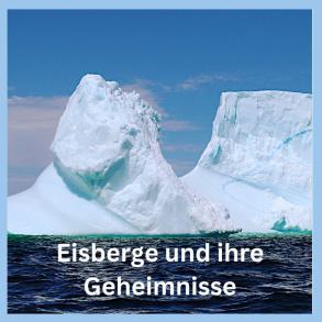 Eisberg als Symbol für verborgene Kommunikationsebenen