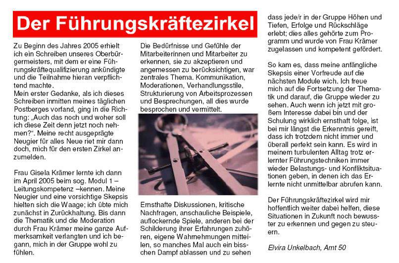 Führungskräfte im Austausch bei einem moderierten Zirkel