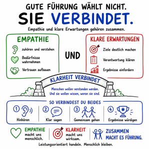 Gute Führung Quadrat
