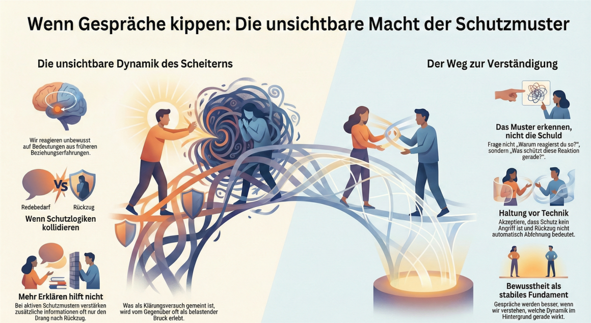 Infografik Warum gute Gespräche scheitern