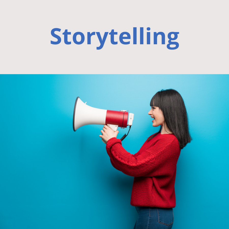 Vorlage Storytelling Blog